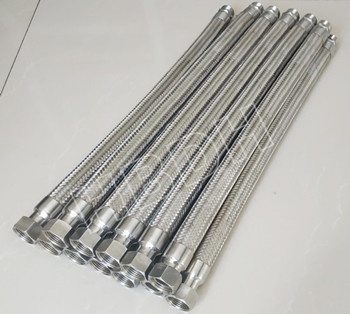 1inch BSP thread flexible metal hose assembly