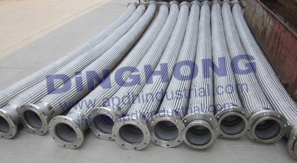 8 inch DN200 SS Flange flexible hose,,DING HONG INDUSTRIAL